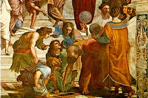 Raphael School of Athens Detail