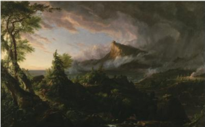 Thomas Cole's painting The Course of Empire: The Savage State