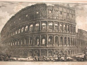 Piranesi's engraving of the Colosseum
