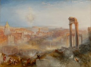 Modern Rome -- Campo Vaccino, by Turner