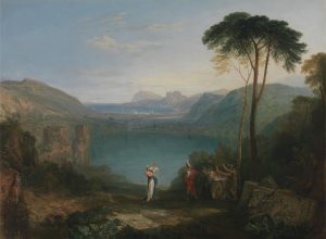 Turner's painting Lake Avernus: Aeneas and the Cumaean Sibyl