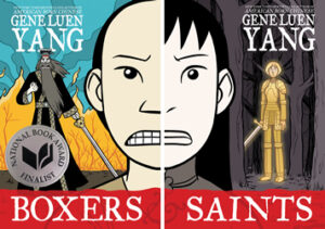 Gene Luen Yang's Boxers and Saints book cover